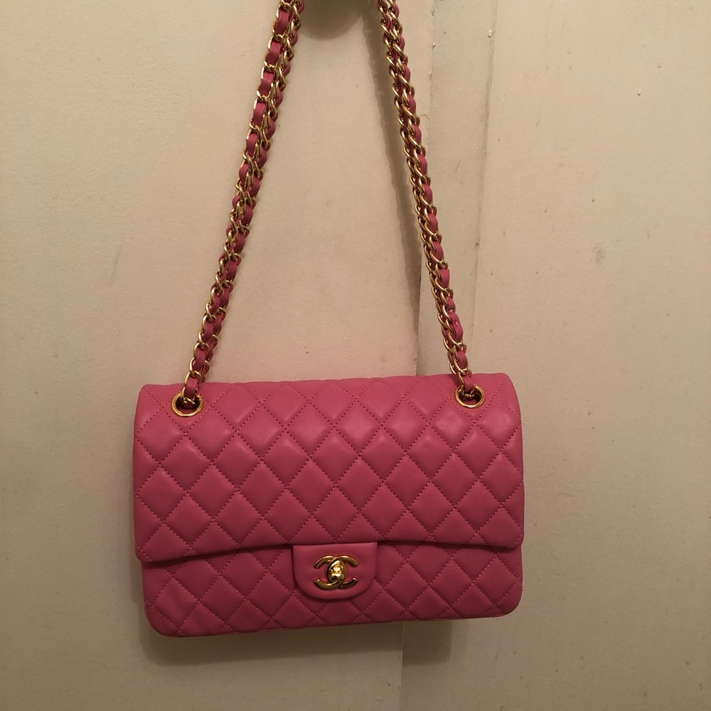 Replica handbag pepto bismo color. Bubble gum pink